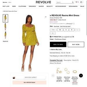 House of harlow dress- Revolve